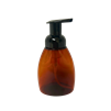 250_ml_amber_pet_plastic_foamer_bottle_with_pump