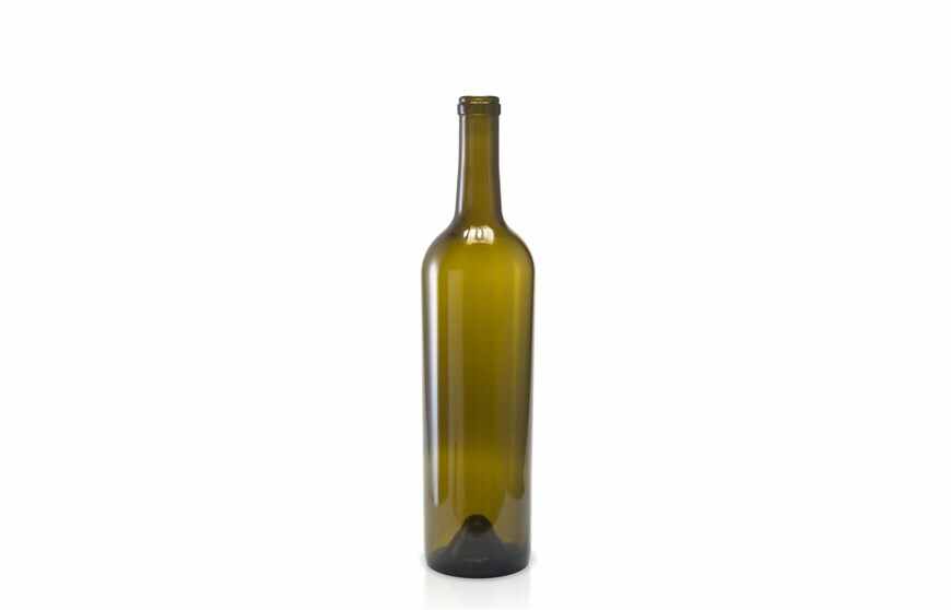 750 ml Antique Green Glass Wine Bottles | Kaufman Container