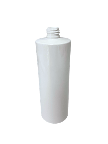 16_oz_White_PET_Plastic_Cylinder_Bottles