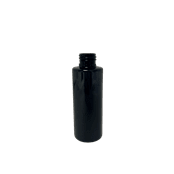 4_oz_Black_PET_Plastic_Cylinder_Bottles