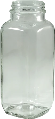 12 oz Clear Glass General Purpose Jars - 12/Case, Clear Type III 70 Lug