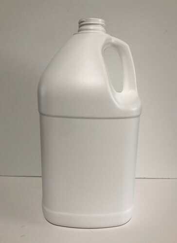 1 Gallon HDPE Square Jugs - White | Kaufman Container